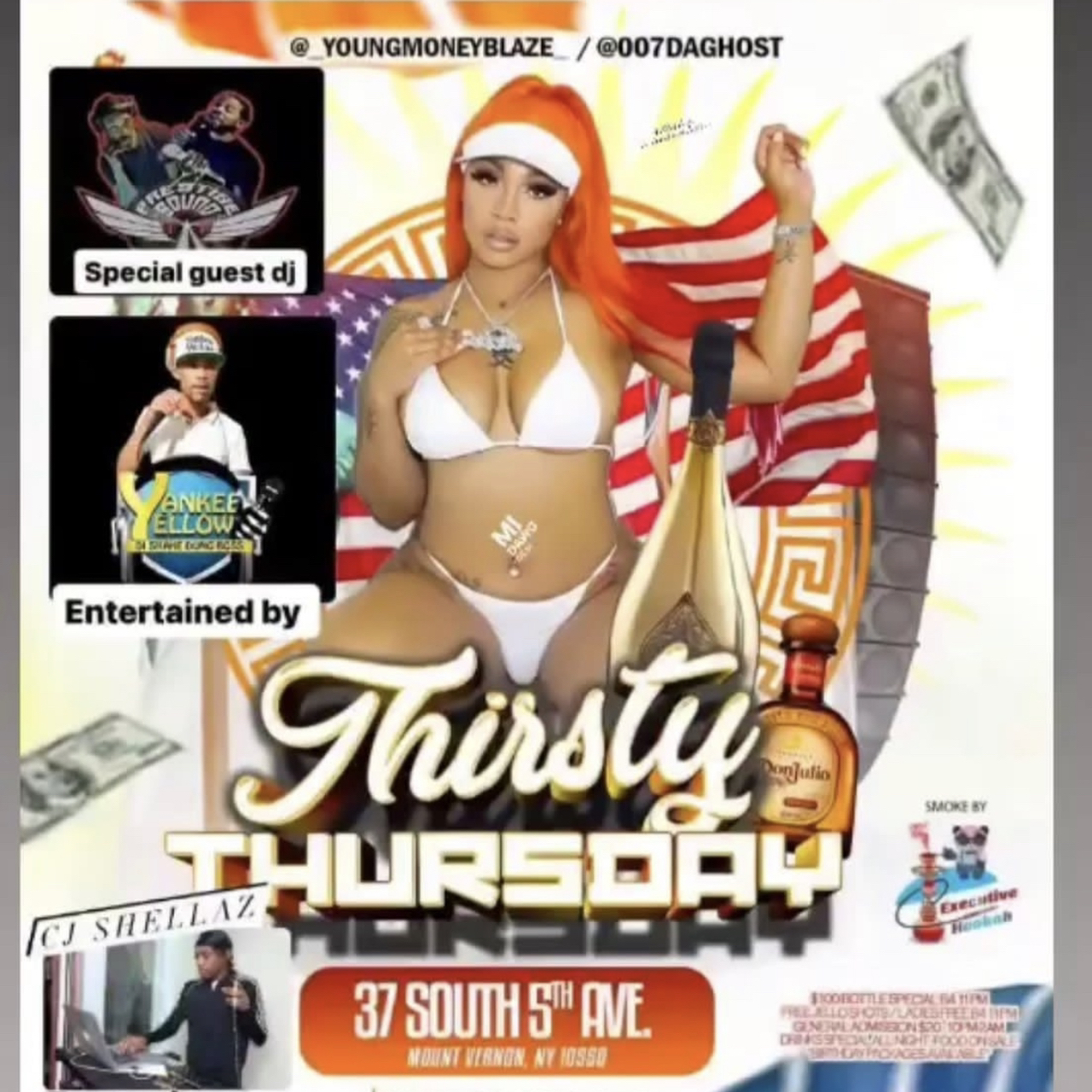 Prestige Sound NYC at Thirsty Thursdays official cover